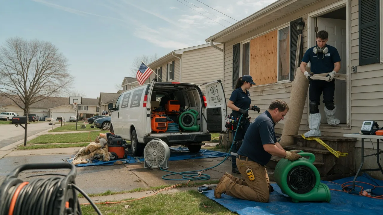Water Damage Restoration in Red Bluff, CA near me